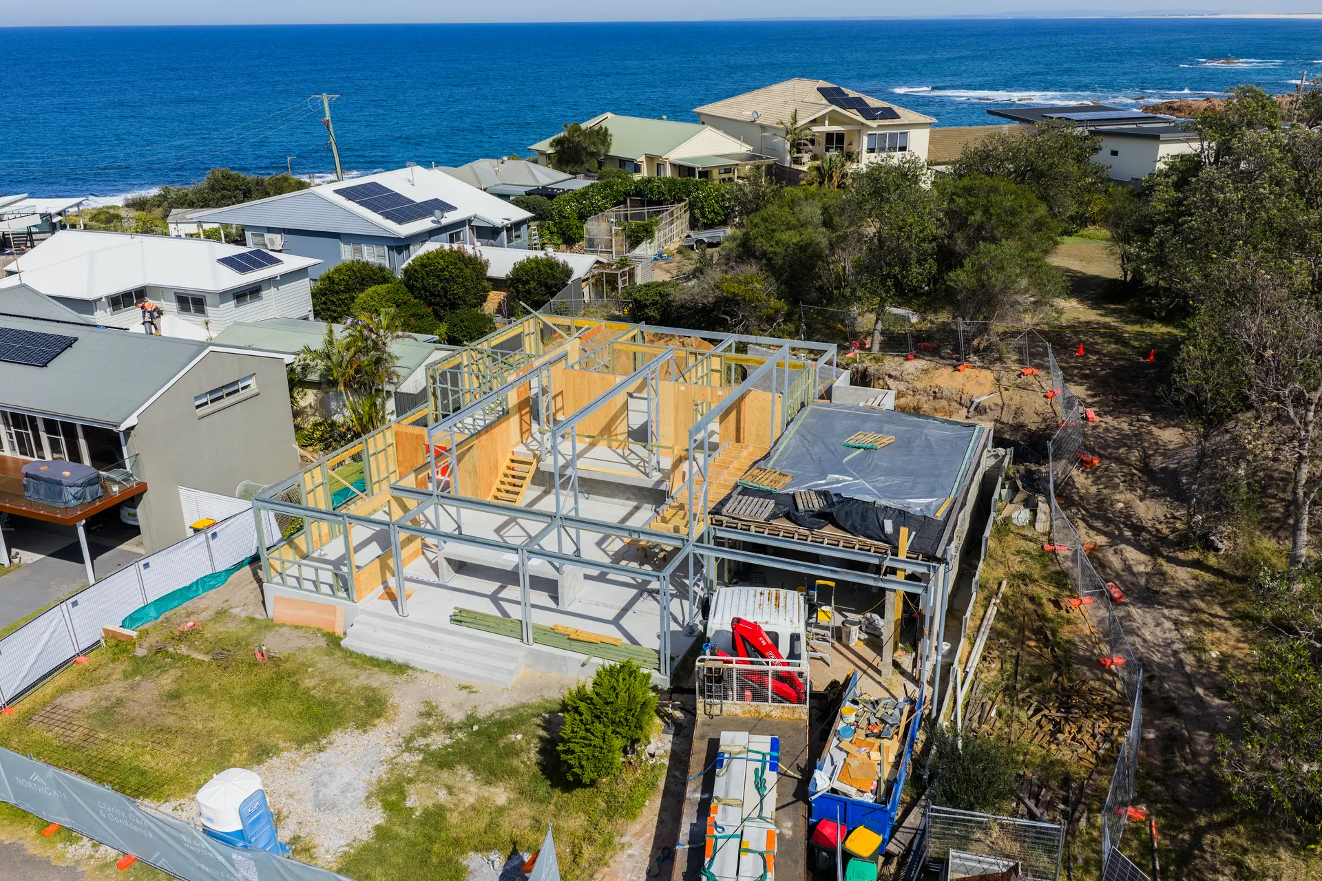 2 Lorna St construction progress view 1