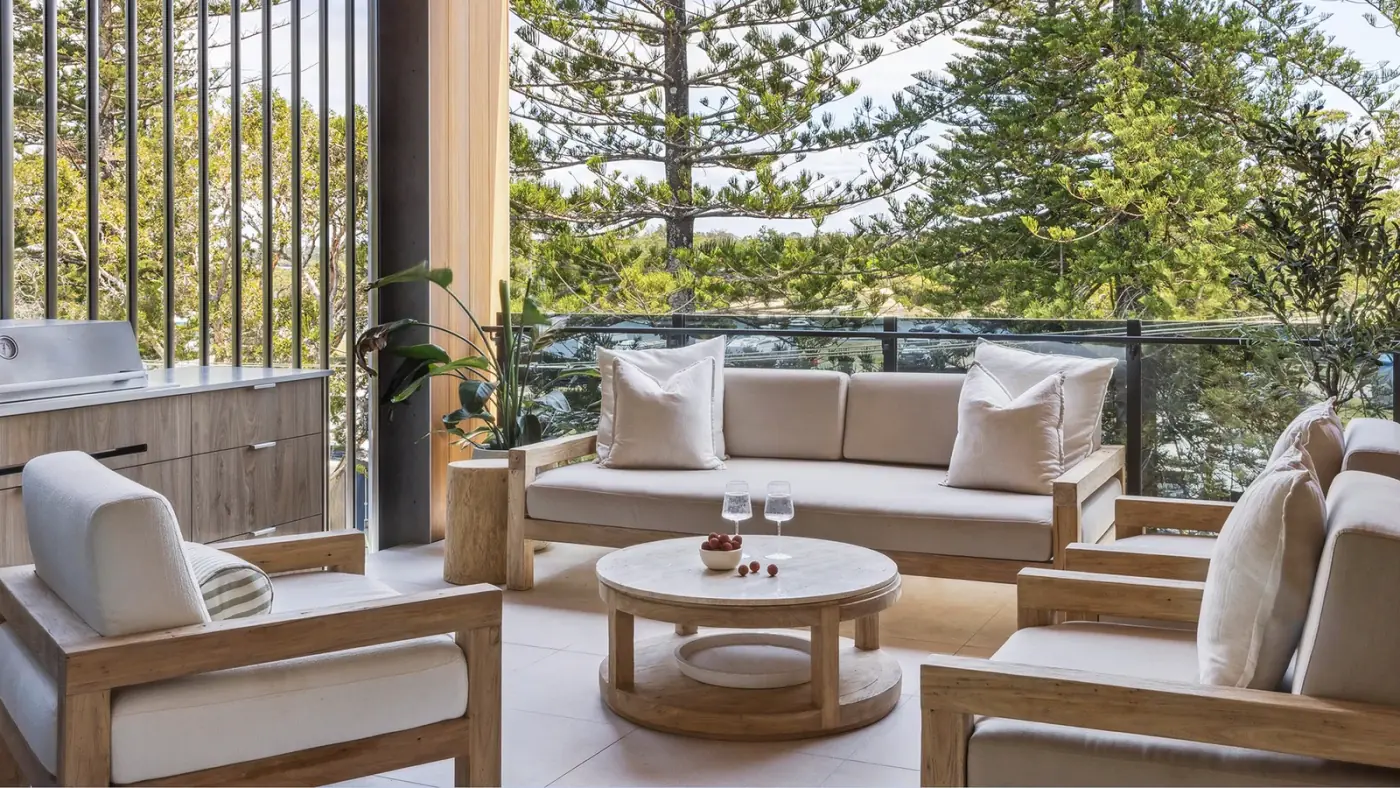 Verda living room, photographed for Ray White