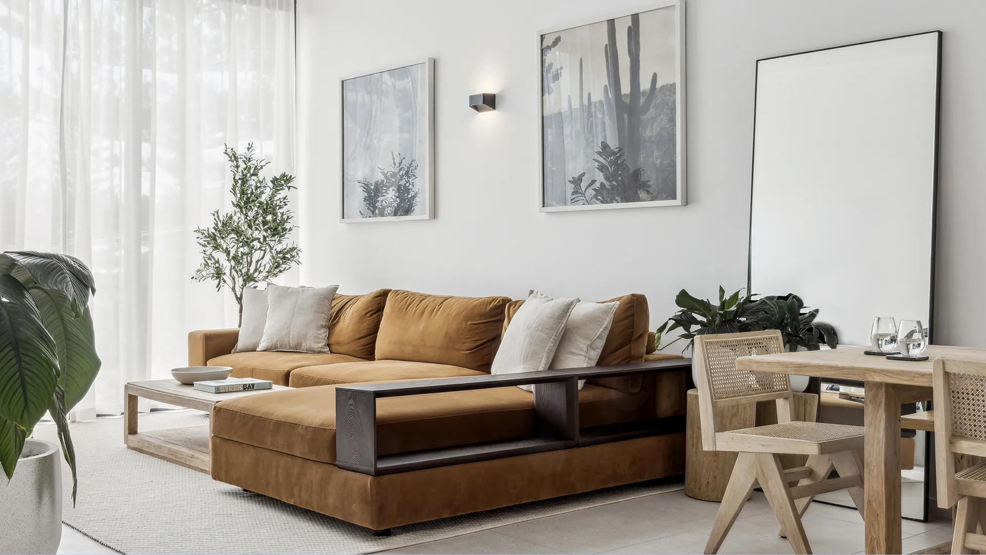 Apartment construction interior